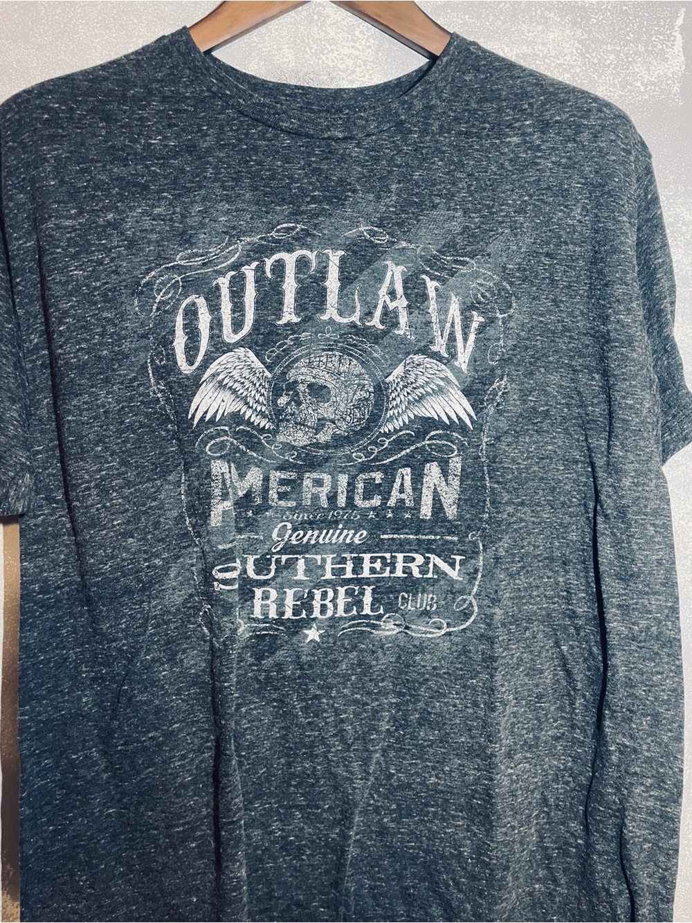Men’s dark gray tee helix s xl